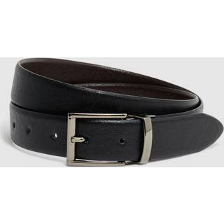 Reiss Reiss Black/Dark Brown Ricky Reversible Leather Belt