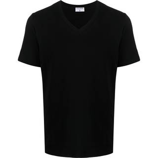 Filippa K Organic Cotton V-Neck T-Shirt Black