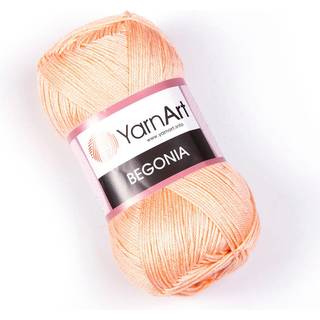 Garn Art Begonia garn 100% bomuldsren premium premium blød bomuldsgarn til strikning af hækling og amigurumi forskellige pastel og skinnende farv