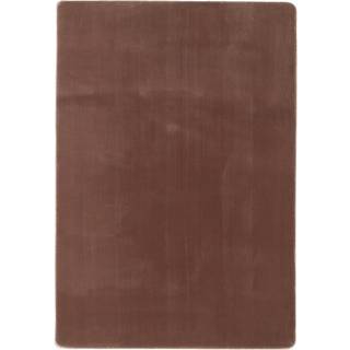Luxy Shaggy tæppe Ensfarvet - Beige - 200x290