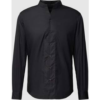 EMPORIO ARMANI Herren Hemd schwarz