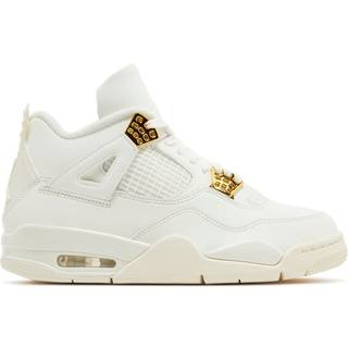 Air Jordan 4 - Women's - Metallic Gold, 35.5