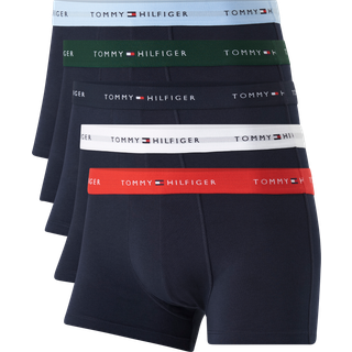 Tommy Hilfiger 5-pak Signature Cotton Essential Trunk - Navy-2 - Large * Kampagne *