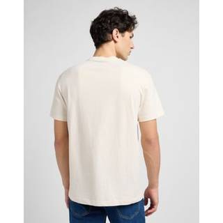 Lee Relaxed Pocket Tee Ecru Size XL