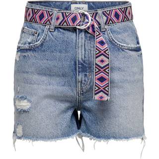 Onlrobyn Ekstra Høj Talje Straight Fit Denim-shorts