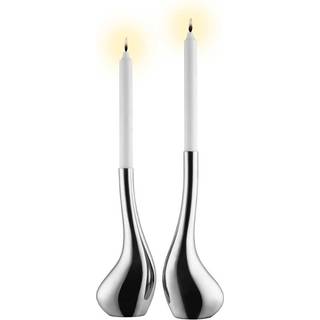 Lysestager (Sæt/2 stk) - Mrs. & Mr. Swan Candlestick - Vagnbys