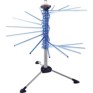 Marcato Atlas pasta tørringsstativ tacapasta lavet i Italien stål og polycarbonat sammenfoldelig blå