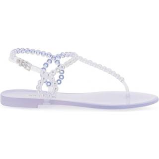 Aquazzura Almost Bare embellished PVC sandals - transparent - EU 35.5