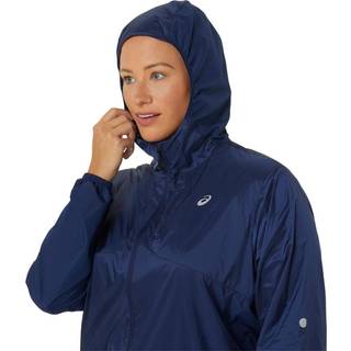 Jakke med hætte Asics NAGINO RUN PACKABLE JACKET 2012d029-400 Størrelse XS