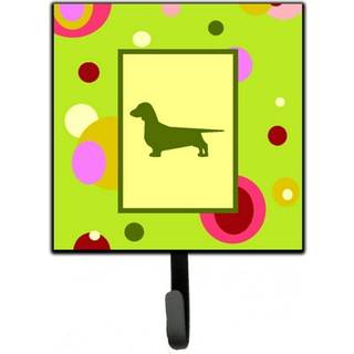 """" Caroline's Treasures CK1024SH4 Dachshund Leash Holder eller Key Hook Small Multicolor """"