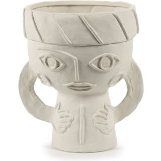 Serax Vases - 'Les Femmes 02' vase, beige, small in BEIGE stoneware