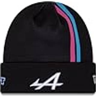 Alpine Racing Black Stripe Cuff Knit Beanie Hat newera adult unisex Black newera adult unisex Black newera adult unisex Black newera adult unisex Blac - Osfm