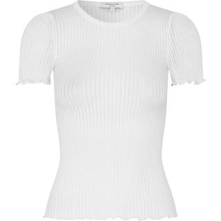Rosemunde Copenhagen Silke Pointelle T-shirt New Hvid-M