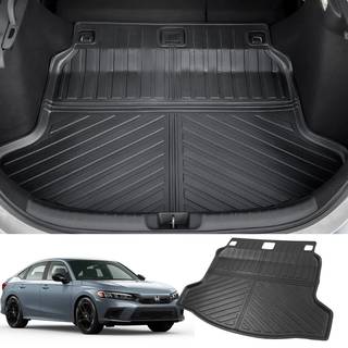 Powoq Trunk Mat kompatibel med 2022-2025 Honda Civic Hatchback Cargo Liner TPE Trunk Liner Cargo Mat Replacement for 2022 2023 2024 2025 Honda Ci