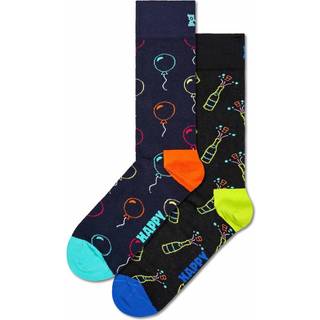 You Did It Crew Socks Gift Set | Fun Confetti Socks - Black, Yellow, Orange, Pink, Red, Blue, Light Green - 36-40
