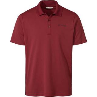 Vaude Essential Polo Shirt Polo-shirt Herrer størrelse M farve rød