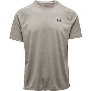 Under Armour Tech™ Textured Men's Short Sleeve Taupe Dusk / Black S