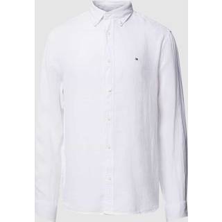 Pigment Dyed Solid Skjorte, Optic White, S