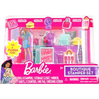 Barbie Boutique Stamp Set - Kreative frim?rker til b?rn til at udforske fantasi og design b?rnevenligt frim?rke Kit til kunst og h?ndv?rk sjov me
