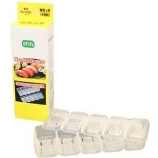 Sushi nigiri form til 5 stk ( 6×3,5×3 cm )
