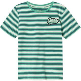 Name It Green Spruce Stribet T-shirt