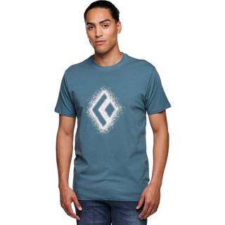 T-shirt herre - Black Diamond Chalked Up 2.0 SS Tee - Blå - Medium