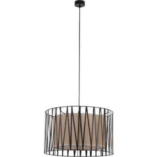 Hængelampe Harmony TK Lighting, dæmpbar, Sort, Stue/spisestue, Metal, Moderne