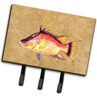 """" Caroline's Treasures 8803TH68 Hog Snapper snor eller nøgleholder stor flerfarvet """"