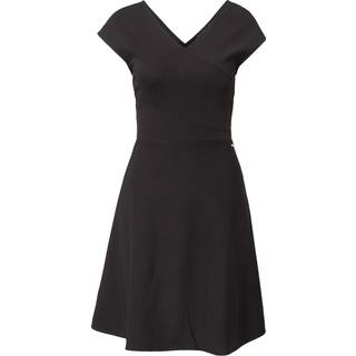 Armani Exchangetil kvinder. 8NYA95YJ83Z1200 Kjole med V-hals, sort (XL), Casual, Polyester, Uden ærmer/stropper