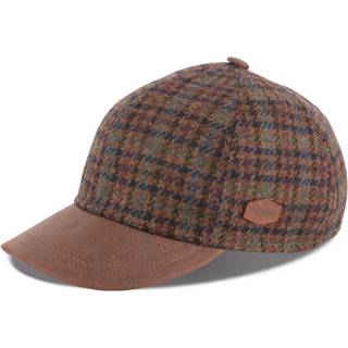 MJM Hats MJM Baseball Cap 100% Eco Merino Wool Tern med Øreflapper, 60 (L) / Brun / Baseball Cap
