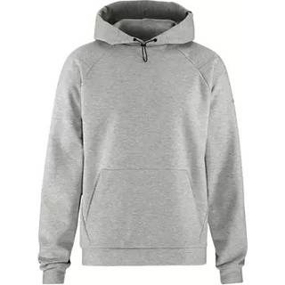 Craft Men's Advance Join Hoodie Grey Melange, M