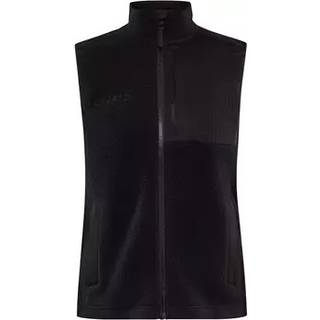 Craft Women's Adv Explore Pile Fleece Vest Black, XL