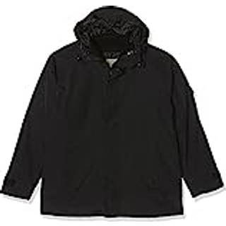 Regnjakke med fleece inderjakke - Sort