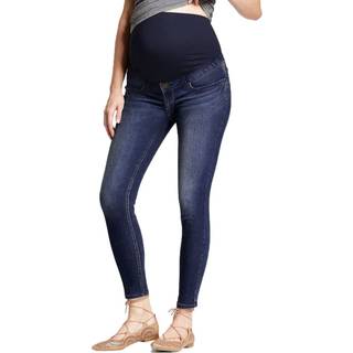 Hybridfirma Super Comfy Stretch Womens Skinny Maternity Jeans PM5471grsk Darkwash M