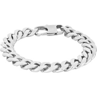 SON OF NOA - Herre armbånd i blank stål (21 cm)