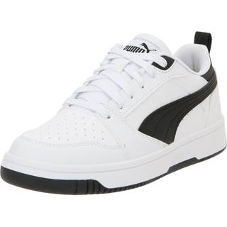 Puma Rebound V6 Lo Youth Sneakers, White, Size 38.5, Shoes - Black - 38.5