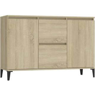 skænk 104x35x70 cm konstrueret træ sonoma-eg