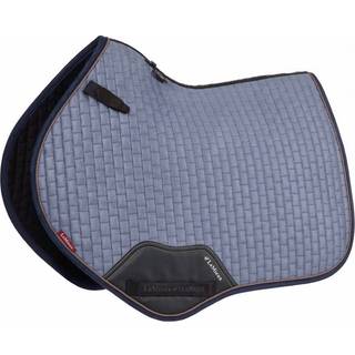 LeMieux Classique Suede springunderlag - Jay Blue Cob