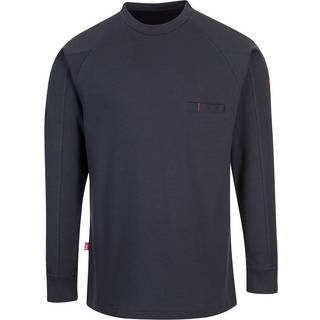 FR antistatisk rundhals - Marine (Størrelse: L)