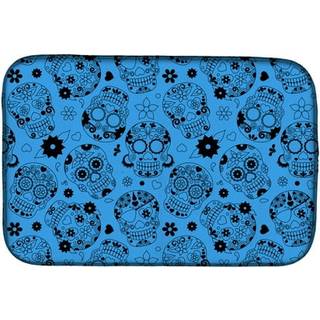 """" Caroline's Treasures Day of the Dead Red Dish Drying Mat 14 """" """" X 21 """" """" """"