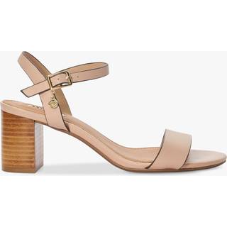 Dune London Dune London Pink Wide Fit Jelly Two Part Block Heel Sandals