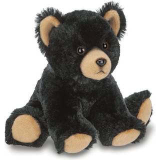 Bearington Lil 'Huck lille plys udstoppet dyr sort bj?rn 7 tommer