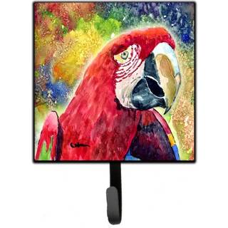 """" Caroline's Treasures 8607SH4 Bird-Parrot Leash Holder eller Key Hook Small Multicolor """"