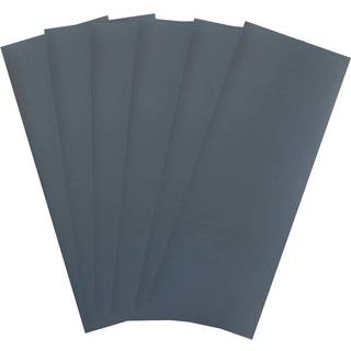 LOTFANCY 1200 Grit Sandpapir 45stk 9 x 3,6 """" T?rt v?dt sandpapir siliciumkarbidandingplade til metal Automotive Tr? m?bler Slibning Polering Eft