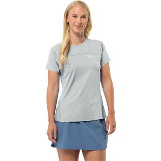 Jack Wolfskin Women's Prelight Chill Tee Cool Grey, S
