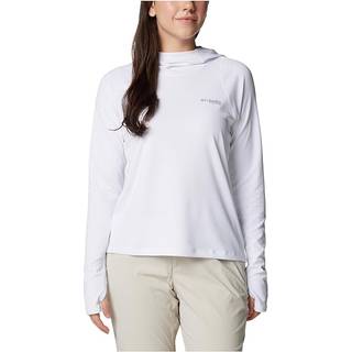 Columbia Women's Summit Valley Hoodie Funktionsshirt Damer størrelse L farve hvid