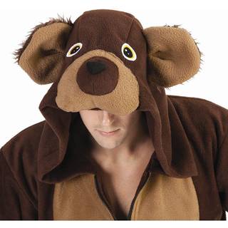 Bailey Bear Hoodie- Adt stor
