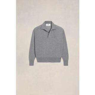 Ami Paris Ami de CÅur wool sweater - grey - S