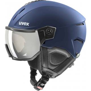 Uvex Instinct Visor, skihjelm med visir, navy