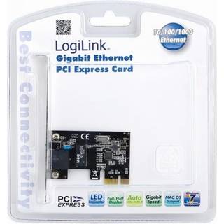 Gigabit PCI express netværkskort - 10/100/1000 Mbps